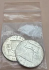 USA 1951 & 52 Half Dollar Set/2 Half Dollar (50 Cent) Pristine Br Unc YY418-30