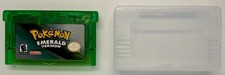 GBA Pokemon Emerald Version Game Boy Advance, 2005 Cartridge Game USA Tested