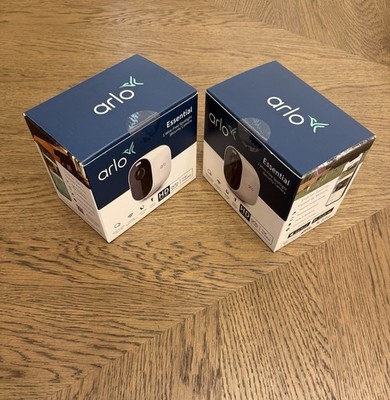 Arlo Essential Spotlight Camera - 2 Count (Pack of 1) Wireless Security