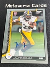 2025 Topps Chrome Kaleb Johnson Base (RAW)
