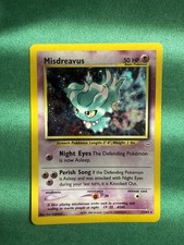 Pokémon TCG Neo Revelation Misdreavus 11/64 Holo Rare LP.