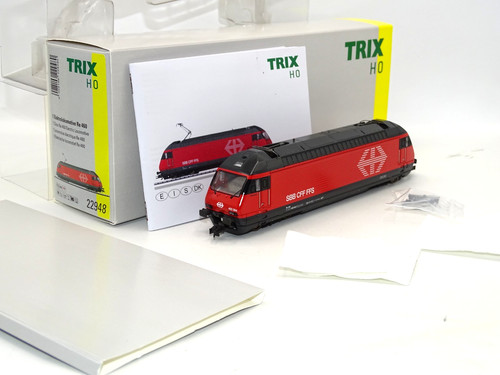 Trix 22948 DCC Sound MFX Elok  RE 460 der SBB CFF FFS  ep VI ^ Top Zustand ! Neu | Condition: Gebraucht