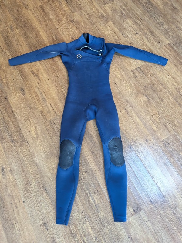 VISSLA Men's 3/2 7 SEAS Chestzip Wetsuit - Size Small