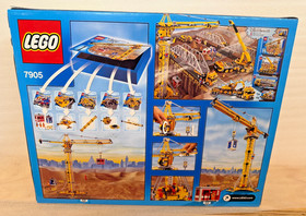7905 BUILDING CRANE construction site city town lego set legos sealed NEW
