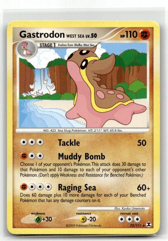 Gastrodon West Sea 22/111 Normal Rare Rising Rivals LP