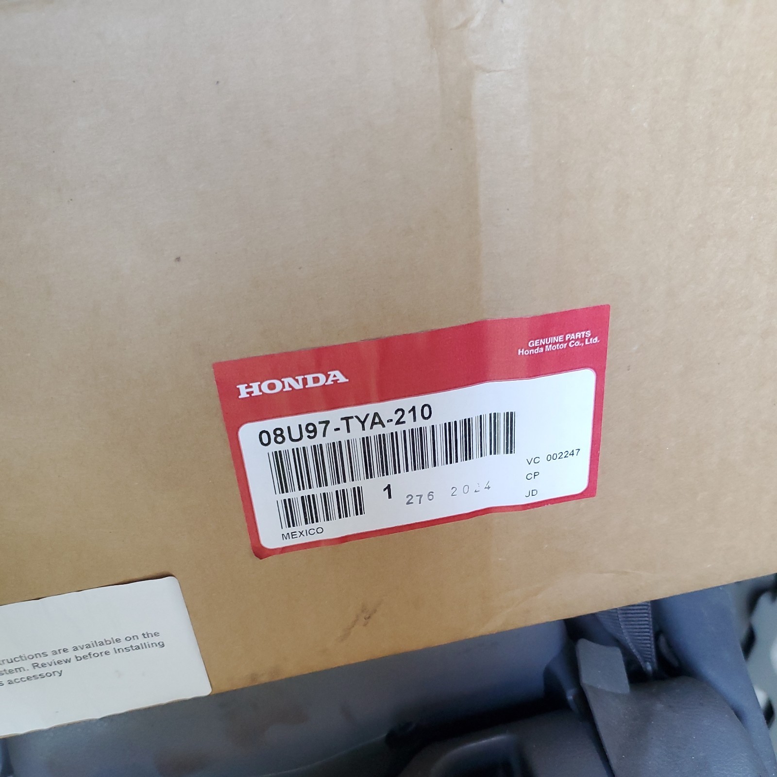 OEM complete Heated Steering Wheel kit for acura part # 08U97-TYA-210