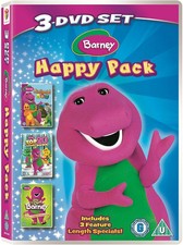 BARNEY 3 DVD BOX SET HAPPY PACK ANIMAL ABC TOP 20 BEST OF Original UK Release R2
