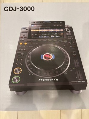 Pioneer DJ CDJ-3000 Black Professional Digital Media Player Club Deck USB