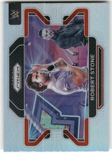 2022 Panini Prizm WWE #96 Robert Stone Silver