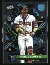 2025 Topps Chrome Cosmic Ronald Acuna Jr. #16...