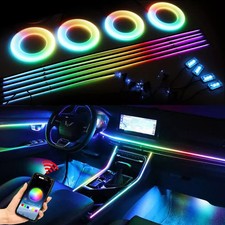 22 In 1 Full Led Bead Symphony Dream Car Interior Ambient Lighting Wireless Kit