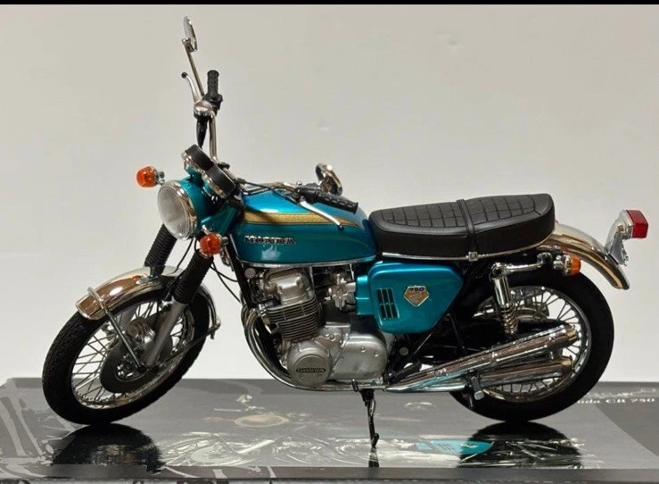 1/12 Minichamps 1968 Honda CB750 - blue from_Japan - Image 2 of 4