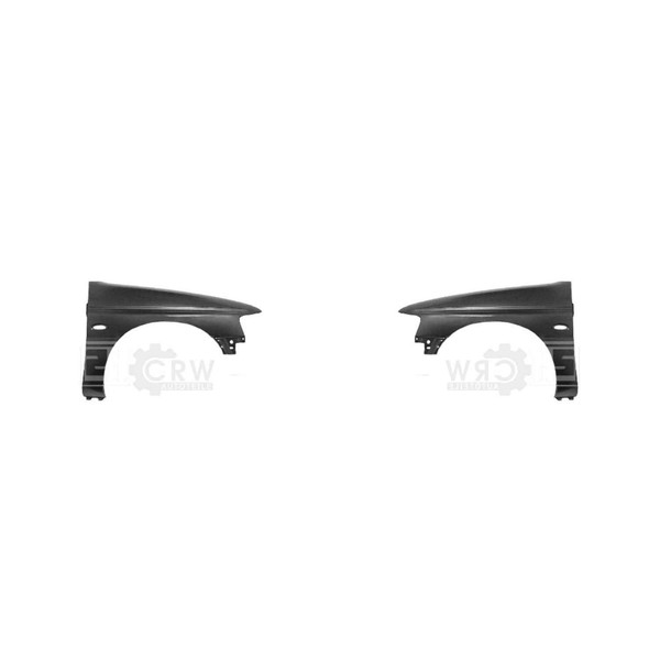 KotflüGel Set Links Rechts Mit Loch Blinkleuchte FüR Ford Escort V Bj. 95->>-image