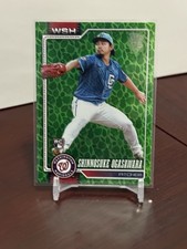 2026 Topps Series 1 Easter #32 Shinnosuke Ogasawara Washington Nationals RC SP
