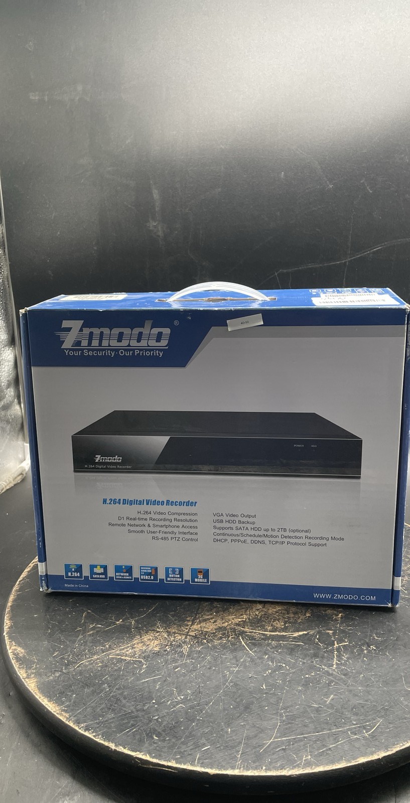 Zmodo DVR-H9118V H.264 Digital Video Recorder CCTV Security 