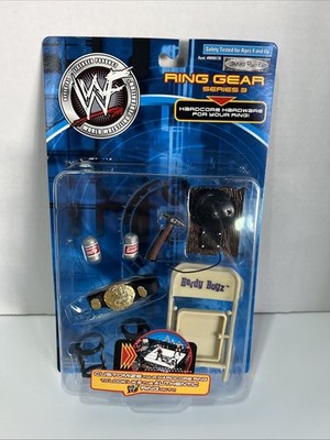 2001 WWF Ring Gear Series 3 Hardcore Hardware Jakks Pacific Hardy Boyz Chair