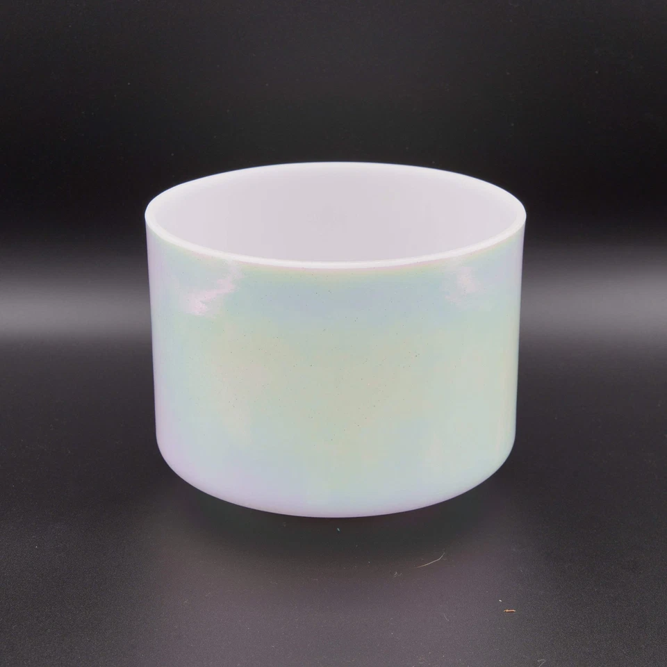Crystal Tones 7" Mother of Platinum Clear Quartz Crystal Singing Bowl (D5-25) - Image 2 of 4