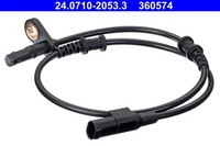 Vorderachse Ate 24.0710-2053.3 Sensor, Raddrehzahl FüR MERCEDES-BENZ