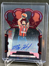 2023/24 Crown Royale Euroleague MARKUS HOWARD RED AUTO #18/30 Baskonia