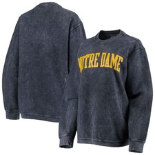 Womens Pressbox Navy Notre Dame Fighting Iris...