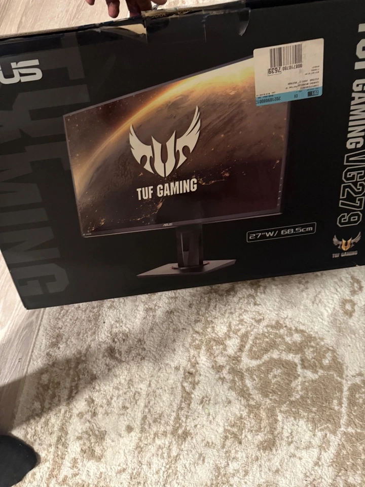 60$ (this is a steal) ASUS VG24VQE 27”Full HD Curved Gaming Monitor - Image 2 of 4