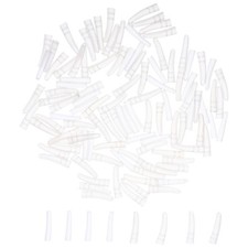 200pcs Eyelash Tweezers Plastic Covers Non-Slip Tweezer Tip Protective Covers