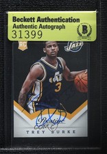BAS 2013-14 Panini Prestige Trey Burke #169 Authentic Auto ur8