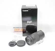 Canon RF 75-300 mm F/4-5.6 Lens  Near Mint  Condition