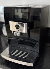 JURA Z10 Coffee Machine Smart Bean to Cup Diamond Black. Hot & cold coffee brew