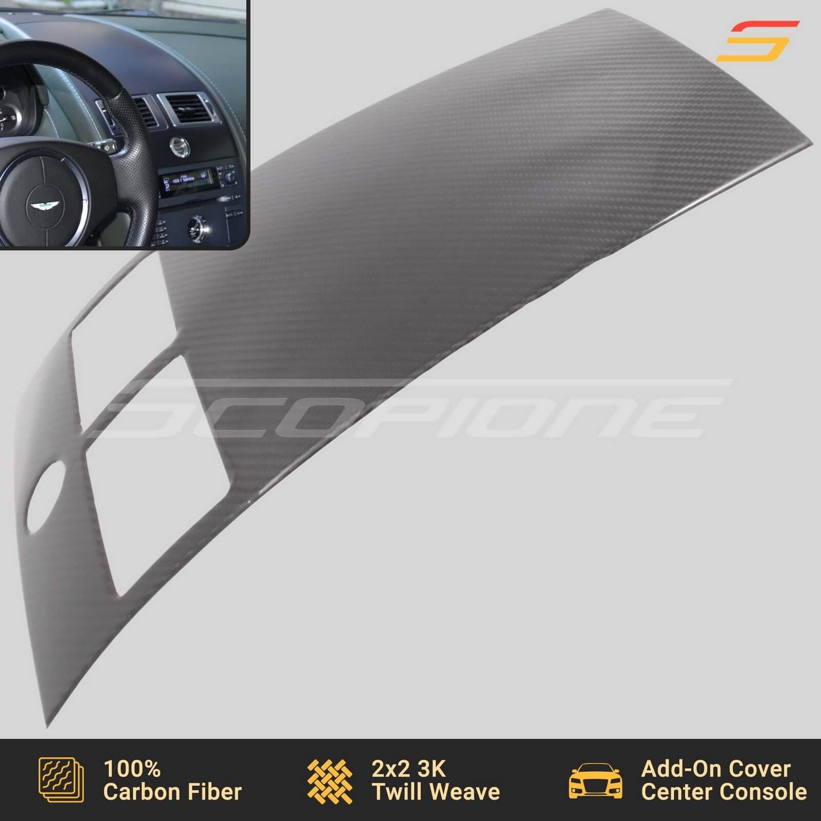 Aston Martin Vantage Vantage Dashboard trims Set