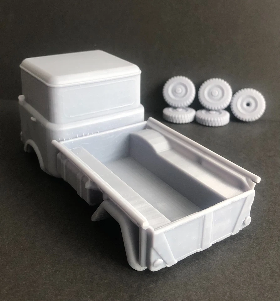 Willys Jeep FC-150 Forward Control 1957 1/87 64 43 32 24 25 18 Tamiya Hot Wheels - Image 3 of 4