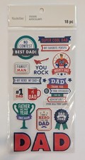 Dad Father's Day Scrapbooking Stickers By Recollections