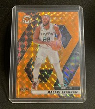 2024-25 Panini Mosaic Malaki Branham Orange #224/249 Spurs