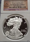 2012 S Silver American Eagle NGC PF-70 Ultra Cameo (San Francisco Eagle Set)