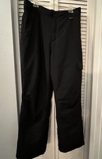 Slalom Ski Snow Pants Mens Large Black Snowboard Winter