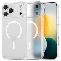 Tech Protect Magslim Case Kompatibel Mit Iphone 17 Pro Mattweiß Magnetring