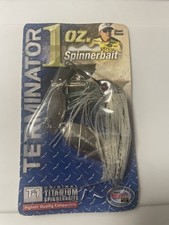 Original Terminator T-1  Titanium Double Willow Spinnerbait 1 Ounce Cal I Green.