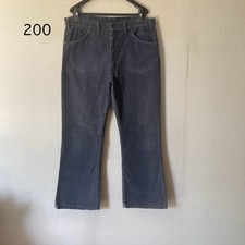 Vintage Levi's 646 Navy Corduroy Talon Zipper 36x29