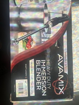 AvaMix IBHD14 14'' Heavy-Duty Variable Speed Immersion Blender - 1 1/4 hp (NEW)
