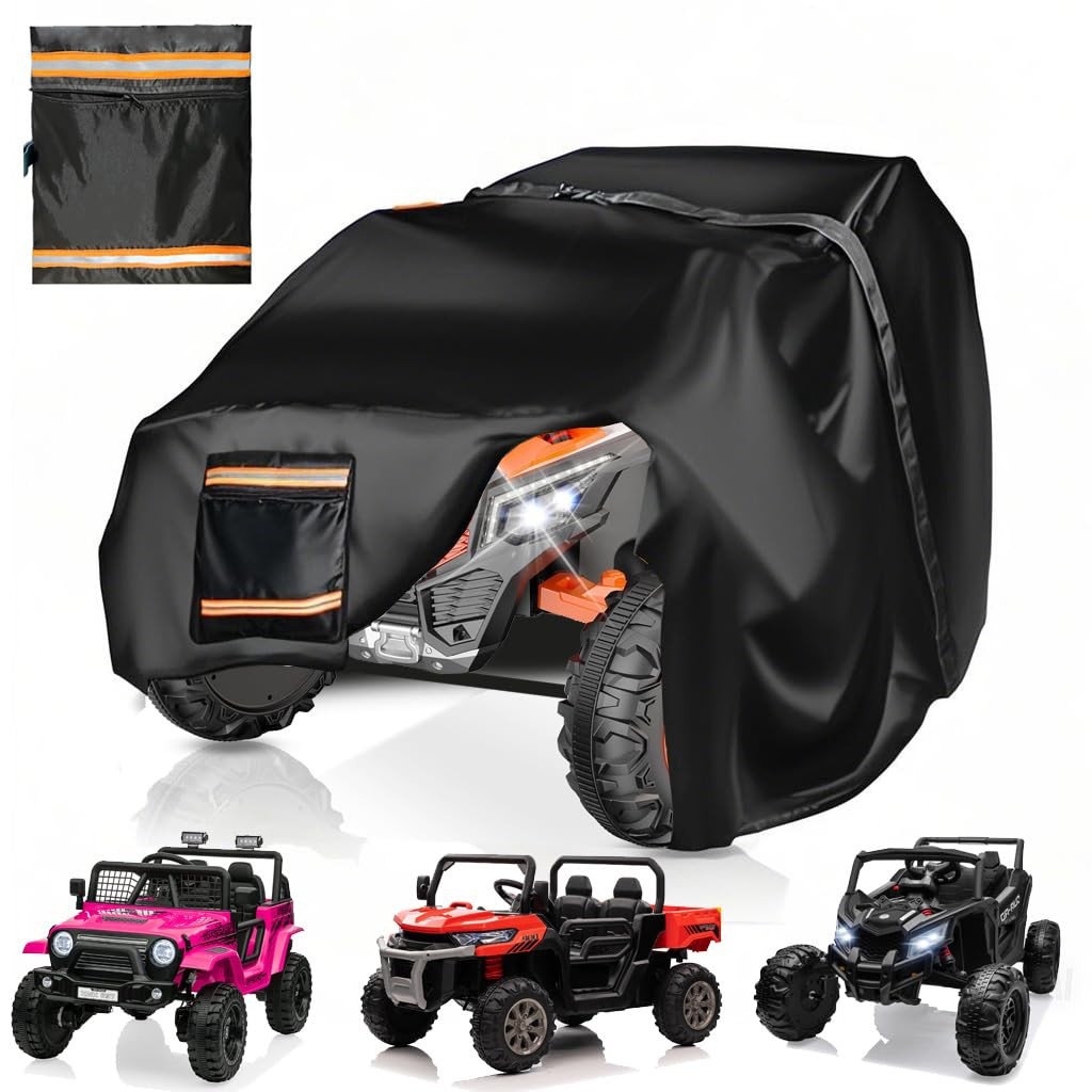 Cover Waterproof All Weather,kids Ride On Truck Toy Outdoor Stor...