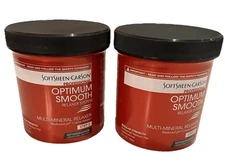 2X SoftSheen Carson Optimum Smooth Multi Mineral Relaxer REGULAR Strength Step 2