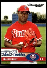 2003 Donruss Rookies & Traded Franklin Perez Rookie Philadelphia Phillies #39