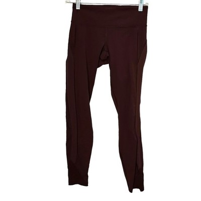 Lululemon Drop It Like It's Hot Tight Bordeaux Drama size 4