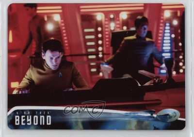 2017 Rittenhouse Star Trek Beyond Metal /100 Chekov discovers that the ship 1d7a