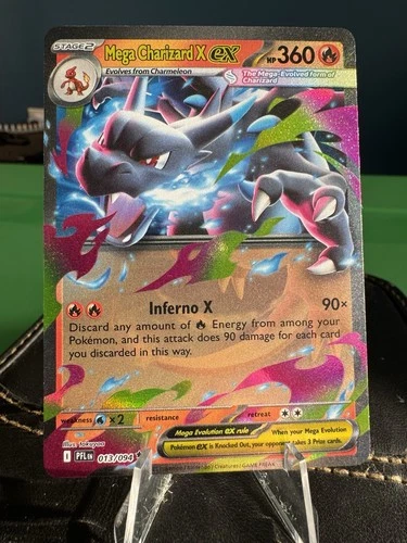 Mega Charizard x EX 013/094 Me02: Phantasmal Flames Holo