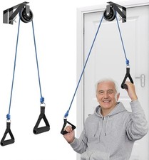 Shoulder Pulley for Physical Therapy  Rehab, Over The Door Pulley System wit...