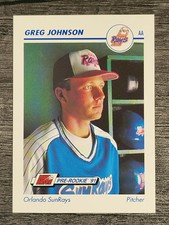 1991 Line Drive AA #482 Greg Johnson