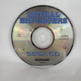 Lethal Enforcers Sega CD & Justifier Tested And Works