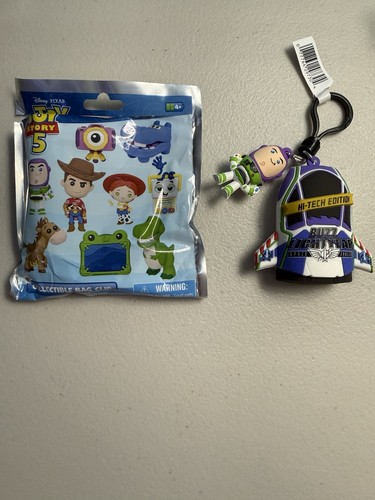 Disney Pixar Toy Story 5 Character Bag Clip Keychain CHASE - Exclusive B- Buzz