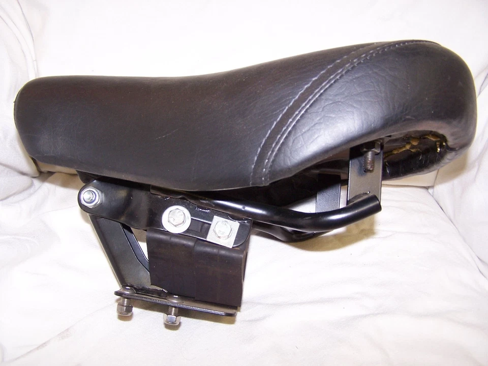 Asiento delantero tractor Ural Sidecar moto, sillín conductor Foto 4 de 4